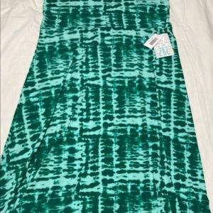 NWT LuLaRoe Maxi Skirt Tie Dye
